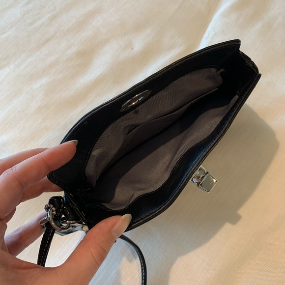 COACH Signature Print Toggle Wristlet - Picture 5 of 5